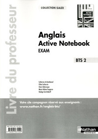 Image de Active Notebook BTS 2 Anglais Galée Livre du professeur