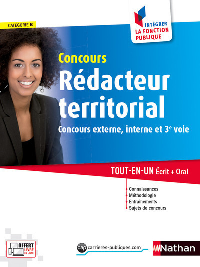 Image de Concours Rédacteur territorial Catégorie B Intégrer la fonction publique