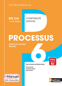 Picture of Processus 6 BTS CG 1ère et 2ème années (Les processus CG) Livre + Licence élève - 2017