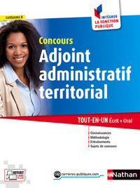 Image de Concours Adjoint administratif territorial Catégorie C Intégrer la fonction publique