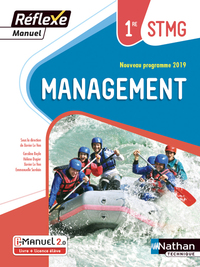 Picture of Management - 1ère STMG (Manuel Réflexe) Livre + Licence élève 2019
