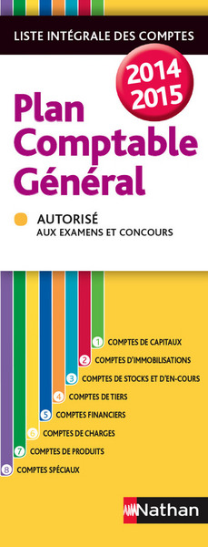 Image de PLAN COMPTABLE GENERAL 2014/2015 (NT)