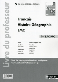 Picture of Français Histoire-Géographie EMC Term Bac pro - professeur (Regards croisés) - 2016