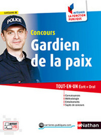 Image de Concours Gardien de la paix Catégorie B Intégrer la fonction publique