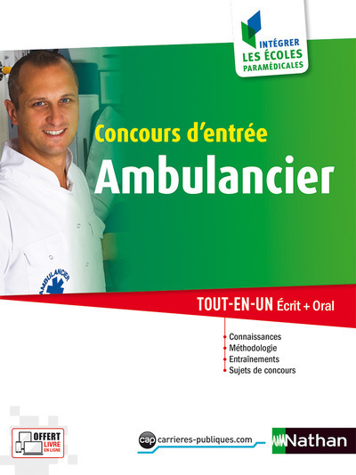 Image de Concours d'entrée ambulancier Catégorie C N 49 Intégrer les écoles paramédicales - 2016