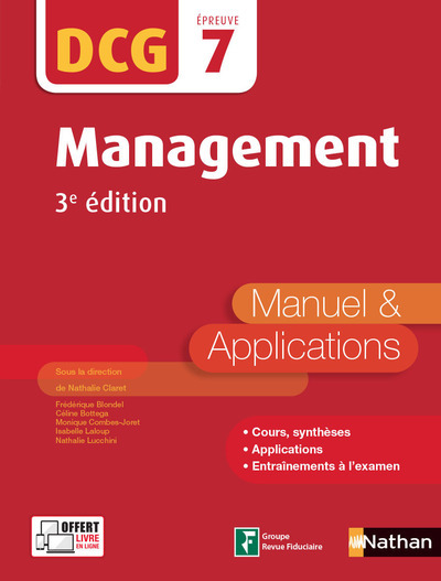 Picture of Management - DCG Epreuve 7 - Manuel et applications 2017