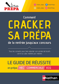 Image de Comment cracker sa prépa de la rentrée jusqu'aux concours : Le guide de réussite - 2022