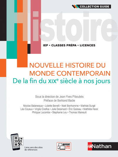 Picture of Nouvelle histoire du monde contemporain - De la fin du XIXe siècle à nos jours - Guide 2021