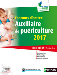 Image de Concours entrée auxiliaire puériculture N 35 écrit + oral -Intégrer les écoles paramédicales - 2016