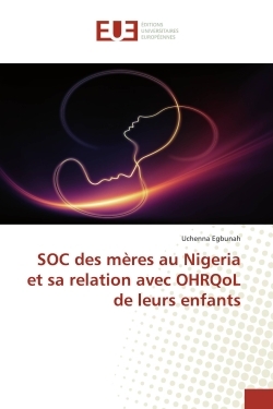 Image de SOC des mères au Nigeria et sa relation avec OHRQoL de leurs enfants