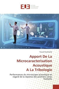 Picture of Apport De La Microcaracterisation AcoustiqueA La Tribologie