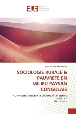 Picture of SOCIOLOGIE RURALE & PAUVRETE ENMILIEU PAYSAN CONGOLAIS