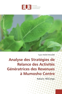 Image de Analyse des Stratégies de Relance des Activités Génératrices des Revenues à Mumosho Centre