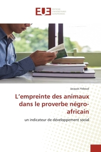 Picture of L'empreinte des animaux dans le proverbe négro-africain