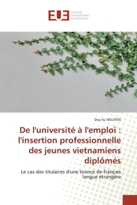 Picture of De l'université à l'emploi : l'insertion professionnelle des jeunes vietnamiens diplômés