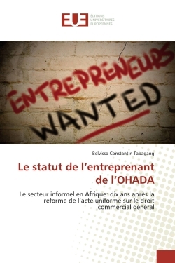 Picture of Le statut de l'entreprenant de l'OHADA