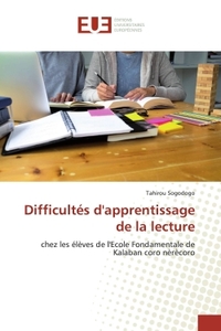 Picture of Difficultés d'apprentissage de la lecture