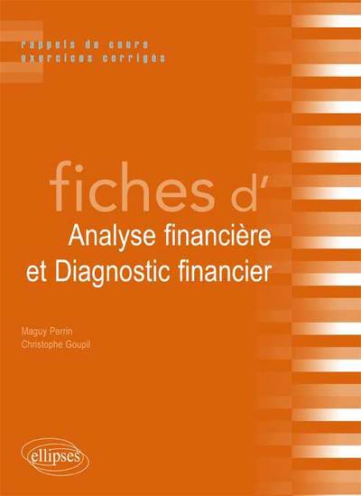 Picture of Fiches d'Analyse financière et Diagnostic financier. Rappels de cours et exercices corrigés