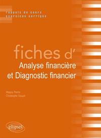 Picture of Fiches d'Analyse financière et Diagnostic financier. Rappels de cours et exercices corrigés