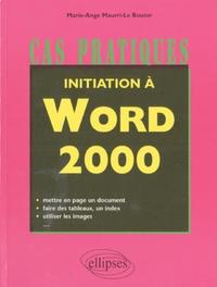 Picture of Initiation à Word 2000