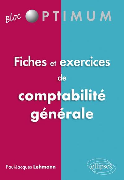 Image de Fiches et exercices de comptabilité générale