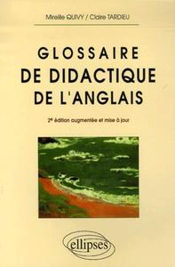Picture of Glossaire de didactique de l'anglais - 2e édition mise à jour et augmentée