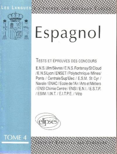 Picture of L'Espagnol épreuves 84/89 tome 4