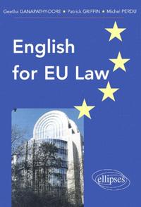 Picture of English for EU law
