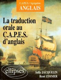 Picture of traduction orale au CAPES d'anglais (La)
