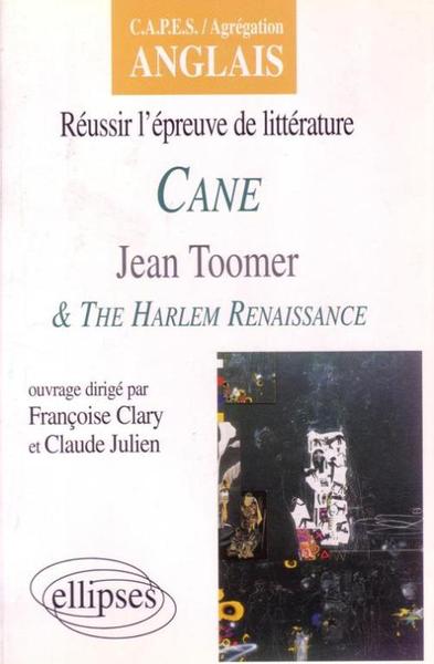 Picture of Cane, Tommer J. & The Harlem Renaissance