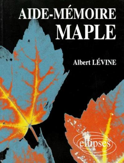 Picture of Aide-mémoire MAPLE