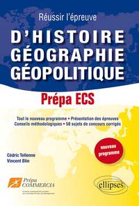Picture of Réussir l’épreuve d’Histoire-Géographie-Géopolitique : 50 sujets de concours corrigés. Prépa ECS (nouveau programme)