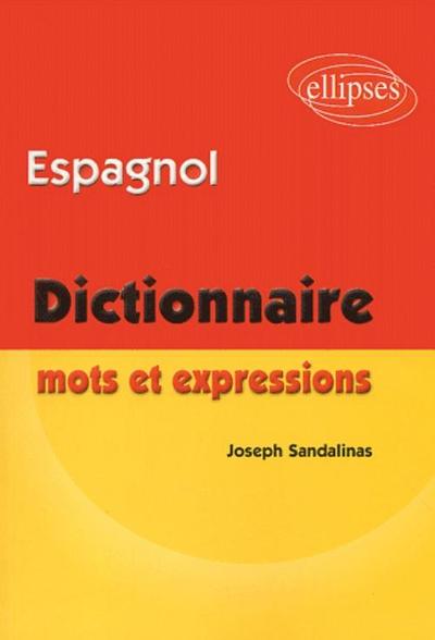 Image de Espagnol Mots et expressions (dictionnaire)