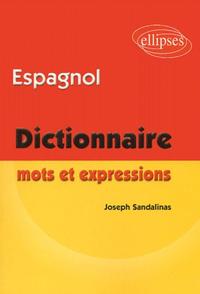 Image de Espagnol Mots et expressions (dictionnaire)