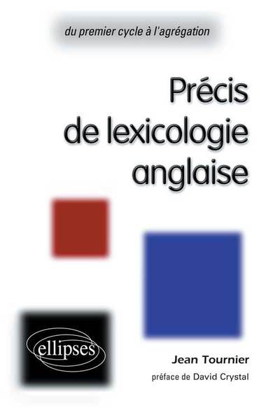 Picture of Précis de lexicologie anglaise