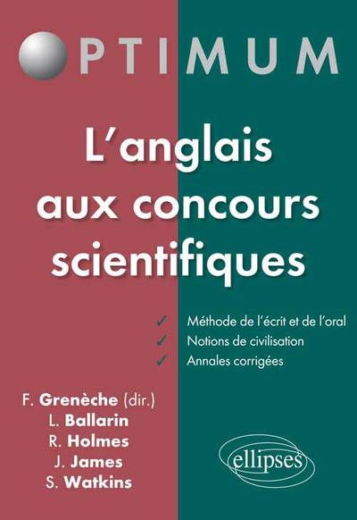 Image de L’anglais aux concours scientifiques