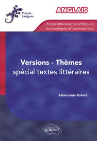 Image de Anglais - thèmes, versions - spécial textes littéraires - (prépas)