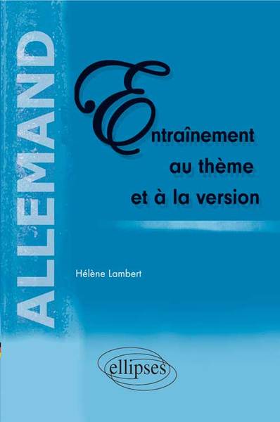 Image de Allemand. Entraînement au thème et à la version