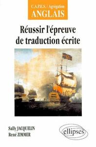Picture of Réussir l'épreuve de traduction écrite