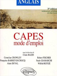 Image de Capes d'anglais - Mode d'emploi - Nouvelle édition