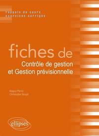 Picture of Fiches de contrôle de gestion et gestion prévisionnelle