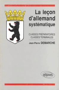 Picture of leçon d'allemand systématique (La)