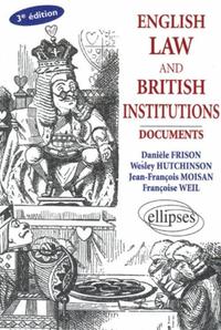 Picture of English Law and British Institutions - 3e édition