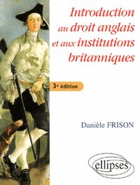 Image de Introduction au droit anglais et aux institutions britanniques - 3e édition