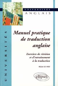Picture of Manuel pratique de traduction anglaise - Exercices de révision et d'entraînement à la traduction