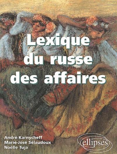 Image de Lexique du russe des affaires