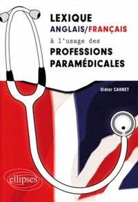 Image de Lexique anglais/français à l'usage des professions paramédicales