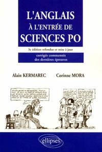 Image de L'anglais à l'entrée de Sciences Po - 3e édition refondue et mise à jour - Corrigés commentés des dernières épreuves