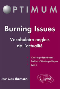 Image de Burning Issues - Vocabulaire anglais de l'actualité