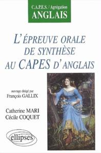 Picture of L'épreuve orale de synthèse au CAPES d'anglais